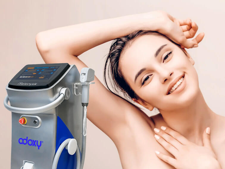 Depilação da axila